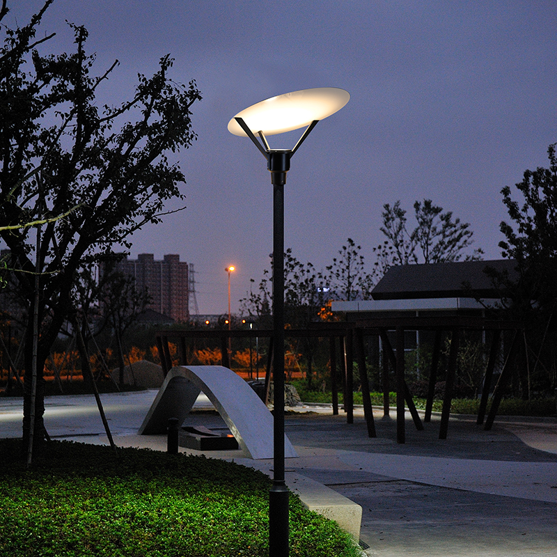YMLED-6146B Outdoor Aluminium LED Trädgårdslampa Park Road Yard Belysning YMLED-6146B Outdoor Aluminium LED Trädgårdslampa Park Road Yard Belysning